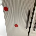 Open Box: Modern Fluted Jewelry Box, Cube (10"H) - White