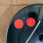 Open Box: Perforated Single LED Chandelier (35") - Bronze, Brass