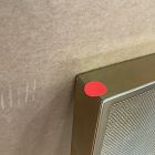 Open Box: Thin Metal Fireplace Screen, Small (38"W x 25"H) - Antique Brass