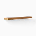 Open Box: Volume Floating Shelf (48"L x 8"D) - Oak