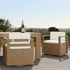 Telluride Outdoor Swivel Dining Chair (Set of 2)