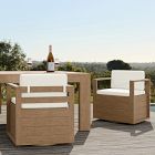 Telluride Outdoor Swivel Dining Chair (Set of 2)