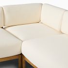 Baycrest Outdoor Teak 3-Piece L-Shaped Sectional (95")