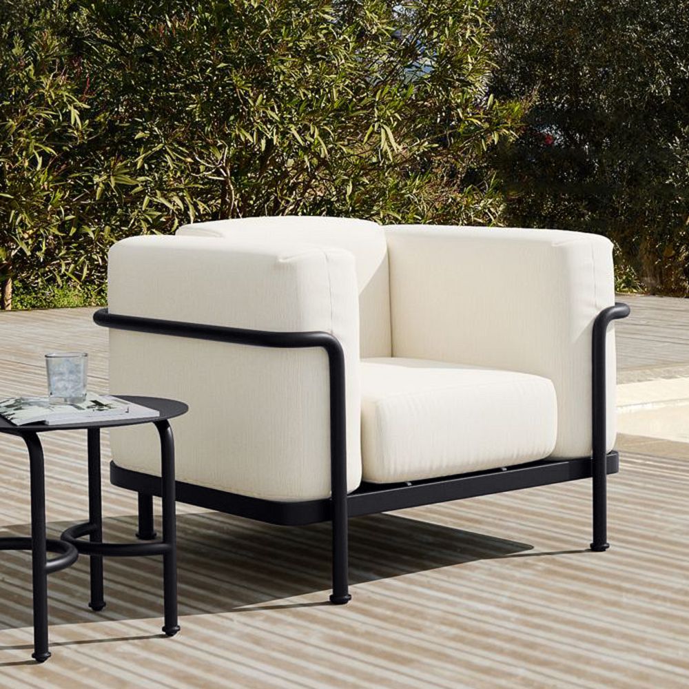 Lagos Aluminum Outdoor Lounge Chair by West Elm