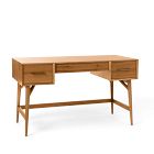 Open Box: Mid-Century Desk (52") - Acorn