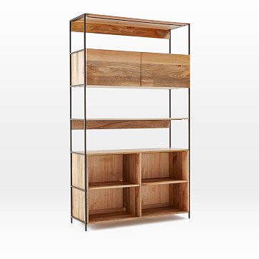 Open + Closed Storage (48")