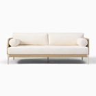 Ventura Aluminum Outdoor Sofa, Lounge Chair &amp; Kos Coffee Table Set