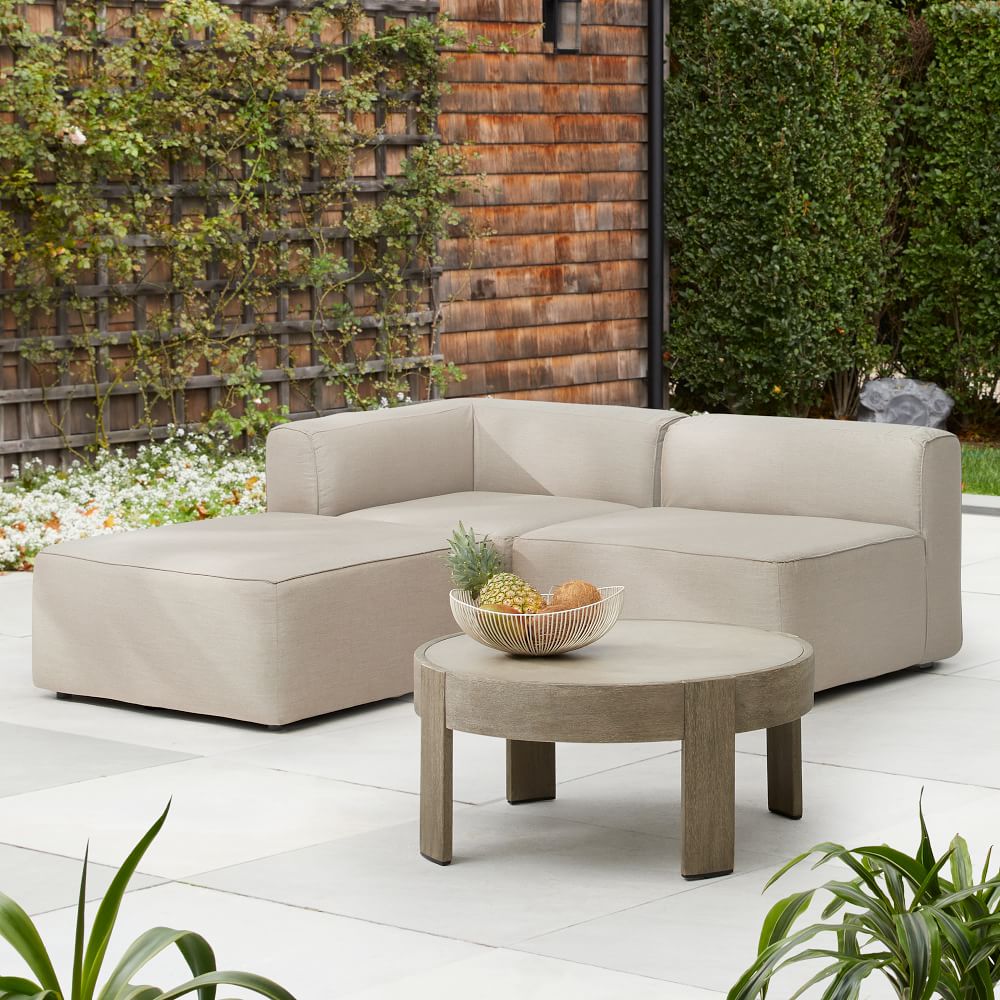 Remi Outdoor 3-Piece Sectional by West Elm