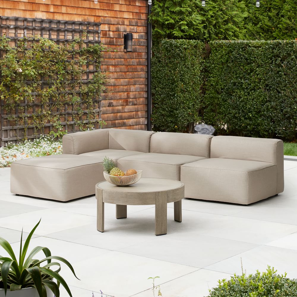 Remi Outdoor 4-Piece Sectional by West Elm