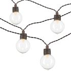 20' Solar-Powered LED String Lights