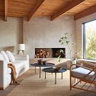 Angled Modern Form Jute Rug