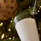 Cookie &amp; Milk Glass Ornament Set