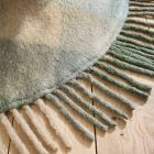 Faux Mohair Ombre Tree Skirt