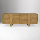 Dorthea Oak 8 Drawer Dresser (85")