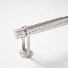 Simple Curtain Rod - Brushed Nickel