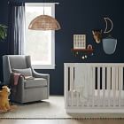 Brushstroke Dot Crib Fitted Sheet