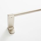 Contour Curtain Rod - Brushed Nickel