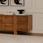 Dorthea Oak 8 Drawer Dresser (85")
