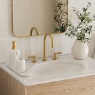 Mid-Century Single Bathroom Vanity (31.5") - Cerused White