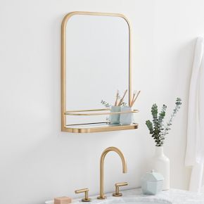 Seamless Wall Shelf Mirror - 17