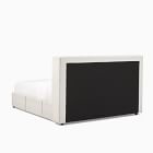 Shelter Non-Tufted Side Storage Bed