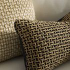 Woven Two-Tone Indoor/Outdoor Pillow