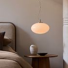 Aria Oval Glass Pendant (12"-16")