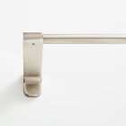 Contour Curtain Rod - Brushed Nickel