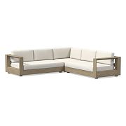 Telluride Outdoor 3-Piece L-Shaped Sectional Cushion Covers