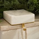 Faceted Stone Stocking Holders