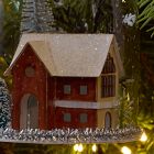 Large Cabin in Cloche Ornament