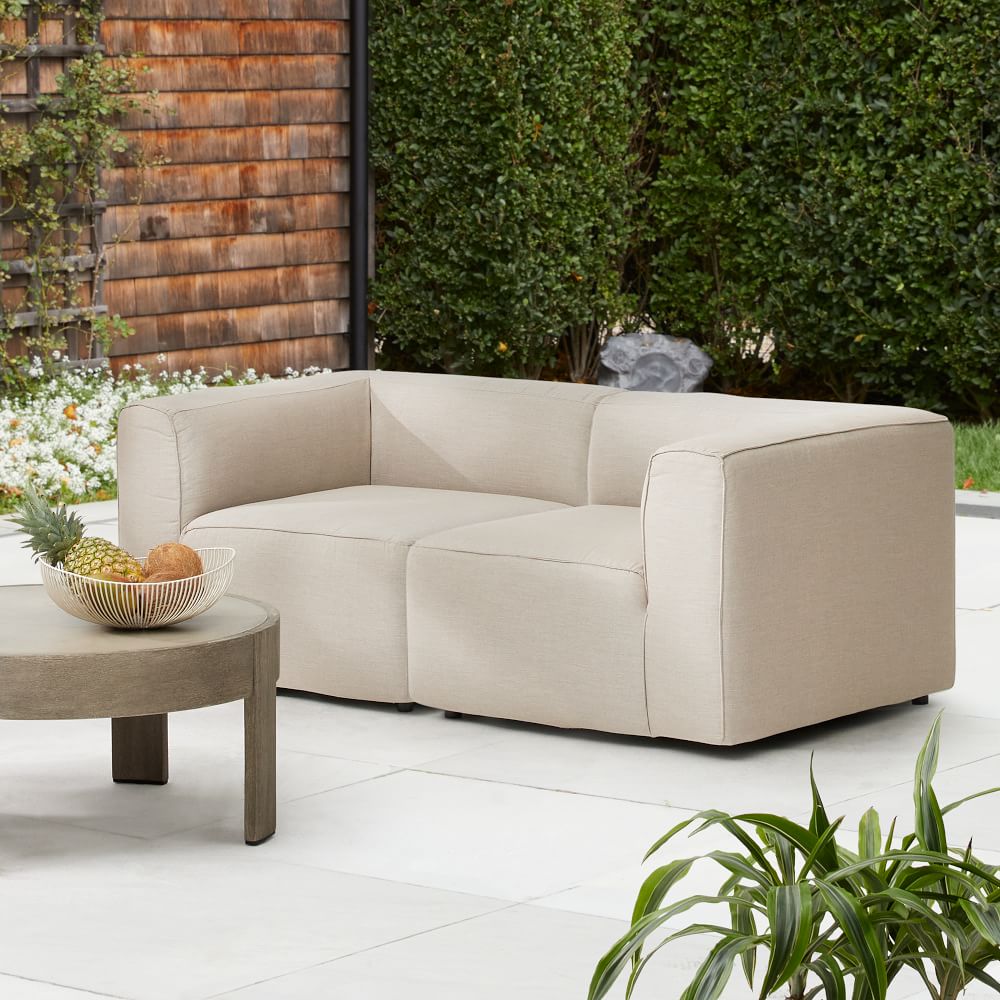 Remi Outdoor 2-Piece Sofa by West Elm