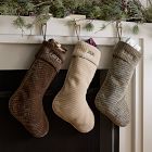 Corded Bias Velvet Stockings