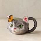 Dapper Animal Holiday Figural Mugs