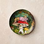 Dapper Animal Holiday Salad Plates