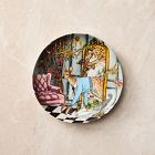 Dapper Animal Holiday Salad Plates