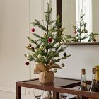 Fir Decorated Ornament Tabletop Tree