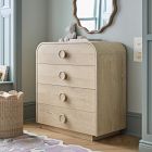 Kids Statement Knob Narrow 4-Drawer Dresser (36")