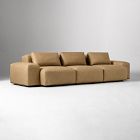 Quinten Leather Modular Sofa (130")