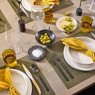 Straight-Sided Stoneware Dinner Plate Sets