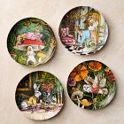 Dapper Animal Holiday Salad Plates