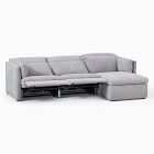 Shelter Motion Reclining 3-Piece Reversible Chaise Sectional (102")