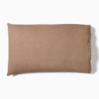 European Flax Linen Ruffle Pillowcases