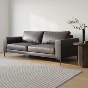 Harper Leather Sofa (76