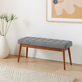 West Elm Midcentury Upholstered Bench...