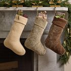 Corded Bias Velvet Stockings