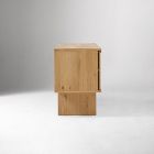 Buxton Leather Media Console (72")