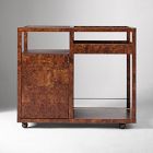 Saige Burl Bar Cart (35")