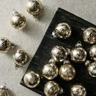 Small Glass Ball Ornaments (Set of 25) - Mercury