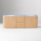 Ellington Floating Double Bathroom Vanity Hardware (63")